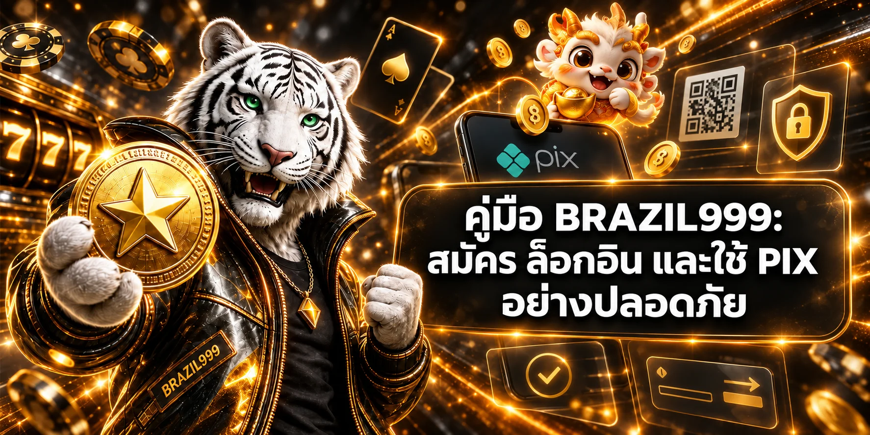BRAZIL999 Guide | สมัคร ล็อกอิน และ PIX
